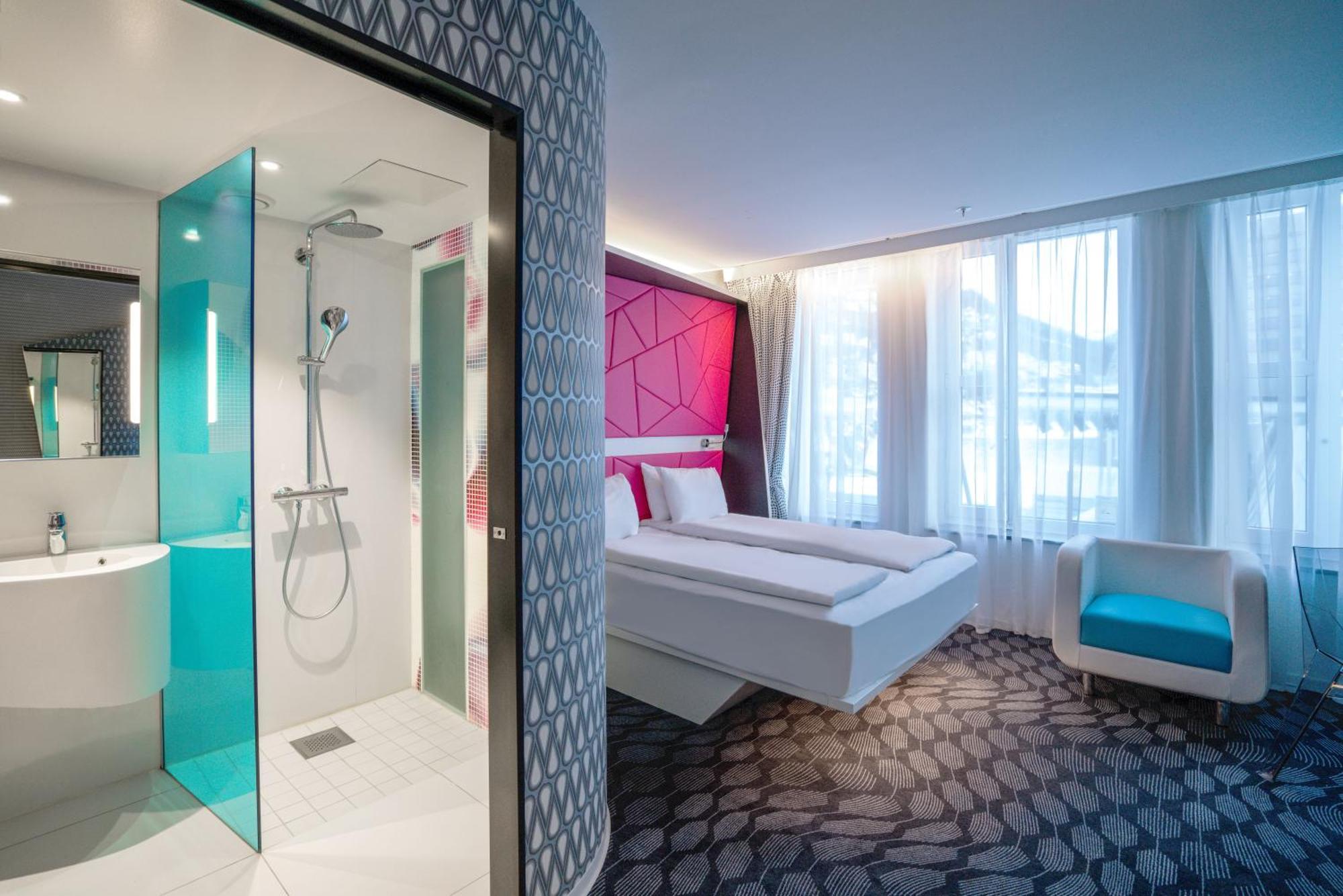 เมจิก โฮเต็ล เอ็กซิบิชั่น Hotel เบอร์เกน ภายนอก รูปภาพ
